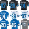 20 Barry Sanders Aidan Hutchinson Amon-Ra St. Brown Jared Goff Sam Laporta Jack Campbell David Montgomery Jahmyr Gibbs Jameson Williams Brian Branch Football Jersey