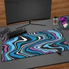 Mouse almofadas de mouse Prave de pulso Azul Art Gaming Mouse Pad Pad Gamer Gamer Computador Mousepad Big Office Mouse Mat XL Diy Mause Pad Laptop Teclado Teclado Mat Y240419