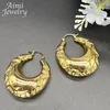 Ketting oorbellen set 18k goud vergulde koperen sieraden voor vrouwen hanger Braziliaanse Ethiopische bruids bruidsfeest geschenken