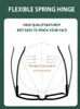 Square Frame Reading Glasses For Men Large Optical Eyeglasses Hyperopia Eyewear Big Readers 1 15 2 25 3 240410