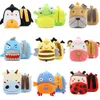 Wholesale Kids Baby School Plush Animal Backpack Stuffed Elephant Monkey Bag