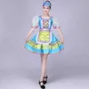 Vêtements ethniques Costume russe traditionnel costume de danse traditionnelle chinoise Girls Costumes de danse chinoise pour femmes robe nationale russe D240419