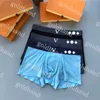 3PCS / Box Mens Underwear Designer Boxers Coton Soft Cotton Sous-pants Sexy Men Briefs