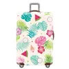 Couvercle de bagages plus épais géométrique Couverture de protection de la valise de voyage pour la valise de 18 à 32 pouces Accessoires de voyage 240418