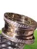 Design original Ring Classic Men and Women Friends Fashion Charm bijoux Bague de diamant coloré pour les cadeaux de mariage Y11241802998