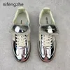 2024 Outdoor Casual Shoes Vegan OG Wales Bonner shoes Leopard Pony Tonal Sliver Gold Men Women Trainers Brown Flat Sneakers size 36-45