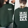 Women's hoodies in mijn cheer moeder ERA Sweatshirt Mama Hoodie Life Vrouwen Kleding Moeder Pullover cadeau