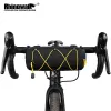 Bolsas Rhinowalk Bolso de tubo delantero 2.4L Bagicción MTB Manezar de carretera Pannier Multipropósito Big Capacidad Mochila Ciclismo Commut