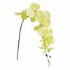 Fleurs décoratives fausses papillon orchidée 1 pc vraie branche double pour le mariage home office party el yard wildflower guirland