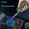 JOBON Metal Welding Torch Lighter Barbecue Cooking Candle Outdoor Camping Tool Telescopic Tube Ignition Gun Without Gas Lighter