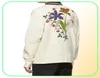 20SS Made in Italy Europe Chateau Marmont Matalha longa Sorto Fluster Butterfly Impresso Spring Sweater Sweater Street7699892