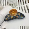 Hair Pins New Sun Moon Star Clasp Angel High Quality Texture Clip Retro Fashion Shark Accessories Drop Delivery Products Tools Otacg