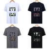 Projektant Psyco Bunny Rabbit Men Casual T Shirt Shirts