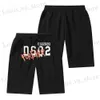 Herr shorts 2023 nya män gym lösa shorts bomullsjoggare sommar snabbtorkade coola korta byxor manlig casual strandmärke Sweatpants T240419