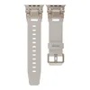 Voor Apple Watch -riem IWatch Ultra2 Titanium roestvrijstalen connector +TPU -band S987SE 42 45 49mm