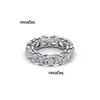 Anneaux Vecalon 8 Styles Luster Promise Band Ring 925 Sterling Sier Diamond Engagement For Women Men Bijoux Drop Livraison OTFMS