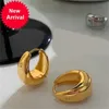 Brincos Brincos de designer de moda para mulher Círculo de círculo de círculo de ouro prata