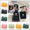 Sacs 4 PCS Sets Small Daisy Print Backpack Largecapacity Student Schoolbag Girl Cool High School Student Backpack