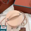 10A Crossbody Bag Designer torebki dla kobiet skórzana torba krzyżowa 12 cm oryginalna skórzana mini torba w kształcie lufy zamek błyskawiczny