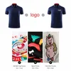 Snabbtorkande andningsbar sportpolo skjorta anpassad tryck broderi designföretag märke 8 färger toppar s-4xl onecool 240408