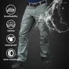 Calça masculina cargo de verão masculino cáqui preto trabalho tático trabalho tático calças casuais jogador calças de streetwear streetwear