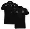 F1 Team Uniform Heren en Dames Racers Rapel T-Shirt Polo Shirt Casual Racing Suit van korte mouwen Plus maat kan worden aangepast