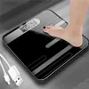 Body Weight Scales New Bathroom Floor Body Scale Glass Smart Electronic Scales USB Charging LCD Display Body Weighing Home Digital Weight Scale 240419