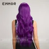 Человеческие кудривые парики Новые Cos Wig Wig Center Center Point Highlight Depend Long Curly Hair персонализированные модные хэллоуин.