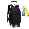 Tassen Trolley Schoolbag Kids School Backpack Verwijderbare kinderen Schooltassen met wielen voor jongens Kids Girls Lage Wheel Book Bags