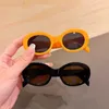 Celies Childrens Versão coreana de óculos de sol da moda resistente a UV para meninos e meninas bebês de verão fofos óculos de sol elegantes