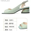 Sandalet plastik lüks kadın ayakkabı platformu elbise tasarımcısı düşük botlar 2024 zarif topuklar rahat Coonfort Q240420