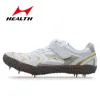 Pantofole uomini donne binari del campo di allenamento sport scarpe atlete sport leggeri picchi sprint monitorano sneaker per unghie Plus Times 3645