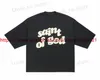 T-shirts masculins Pouffure Primp CPFM Saint de Dieu T-shirt 1 1 T-shirt noir de haute qualité Saint-Michael Tops T T240419