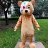 Hoogwaardige One Eye Bear Mascot Costuums Halloween Fancy Party Dress Coulne Character Carnival Kerstmis Pasenreclame Verjaardagsfeestje Kostuum Outfit