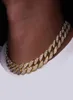 Europese en Amerikaanse Hiphop Cubaanse keten 15 mm brede diamanten keten Mannen en vrouwen persoonlijkheidstrend Street Keybone Chains1126963