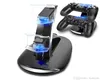 Zmiana LED Mini USB Podwójna joystick ładowanie DOCK BEZPŁYTNE KONTRELER STIND STIND DO XBOX ONE PS4 GAMEPAD PlayStation z 2652415