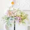 Decoratieve bloemen Qi li xiang Wedding Simulatie Bloematerialen met kunstmatige display raam decoratie Welkstand Wall