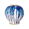 Vases Desk Flower Ceramic Aesthetic Office Hydroponic Grand Modern Ikebana Vase Ceramique Home Decoration Luxury YY50HP