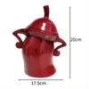 Bottiglie di stoccaggio contenitore con atteggiamento divertimento con bombe cucina ermetica simpatica cucina cotto rosso rosso