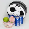 Torby mężczyźni chłodne torba lunchowa piłka nożna piłka nożna Posod dzieci przenośne torby piknikowe z jedzeniem termiczne dla szkolnych dziewcząt