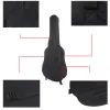 Sacs Scione 36 38 40 41 pouces Sac de guitare transport Back Backpack Oxford acoustique folk guitare Big Bag Couverture avec bretelles doubles d'épaule