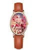 Zegarek do zegarek Fancy Flower Watch Watches Panie 2021 Słynna żeńska zegar kwarcowy