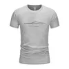 Casual Top T -shirt met korte mouwen met auto -print Fashion Design Street Wear Basic Graphic Plain 240403