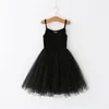 Summer Cute Girls Sequined Princess Dress Kids Sleeveless Tulle Clothes Children Birthday Party Kids Easter Tutu Costume
