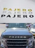 Pour Mitsubishi Pajero Emblem Car Autocollant Auto Accessoires Auto Cagoule Chrome Silver Gol