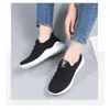 Chaussures décontractées baskets féminines Summer confortable Fashion Fashion Femmes Femmes Soft Soft Polyvylele Lace-Up Running