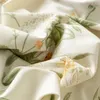 Bedding Sets Luxury Egyptian Cotton Flower Print Set Duvet Cover Linen Fitted Sheet Pillowcases Home Textile