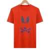 2024 Psyco Bunny Shirts American Designer Skull Rabbit Padrão de algodão camiseta Tees Homens Mulheres Negócios Casual Mangas curtas T-shirt de verão OLLX