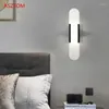 Wall Lamp Luxury Marble Lamps Minimalist Nordic Living Room Bedroom Villa TV Background Sconce Decor Bathroom LED Mirror Light