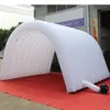 Multiple usage 6x3.5x3mH (20x11.5x10ft) with blower inflatable tunnel tent with LED lights,event entrance tunnels with blower